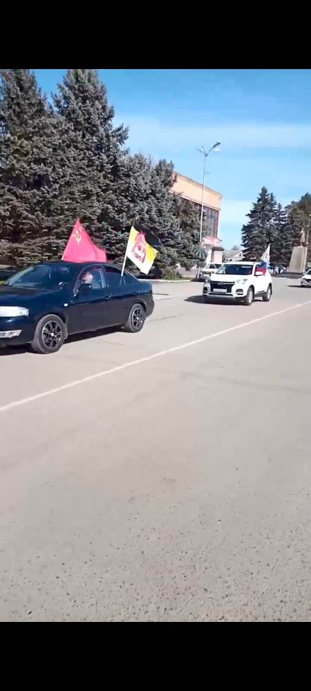 Автопробег в поддержку Российской Армии «Zа праVду, Zа победу».